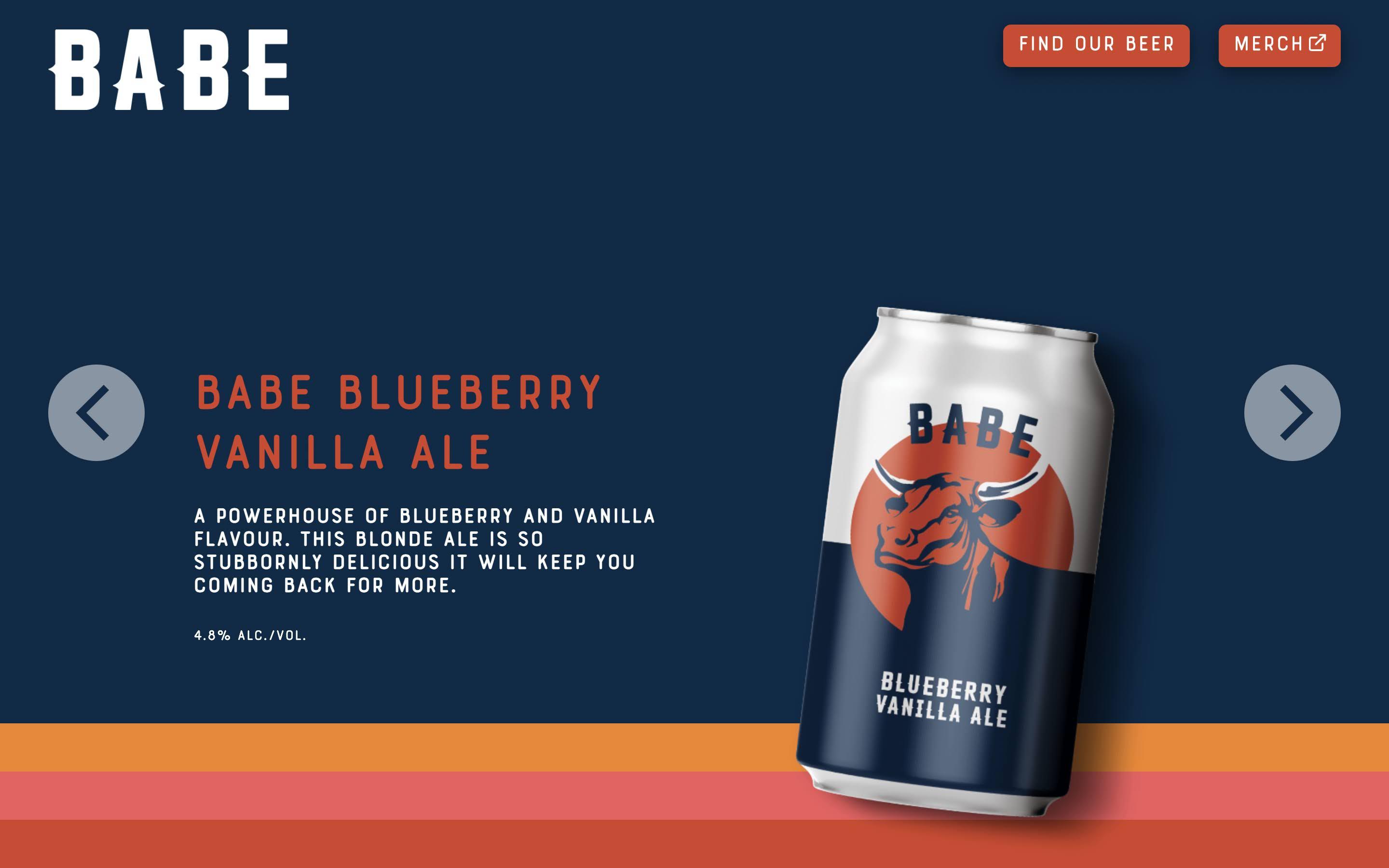 Babe Brewing Microsite gallery image 3