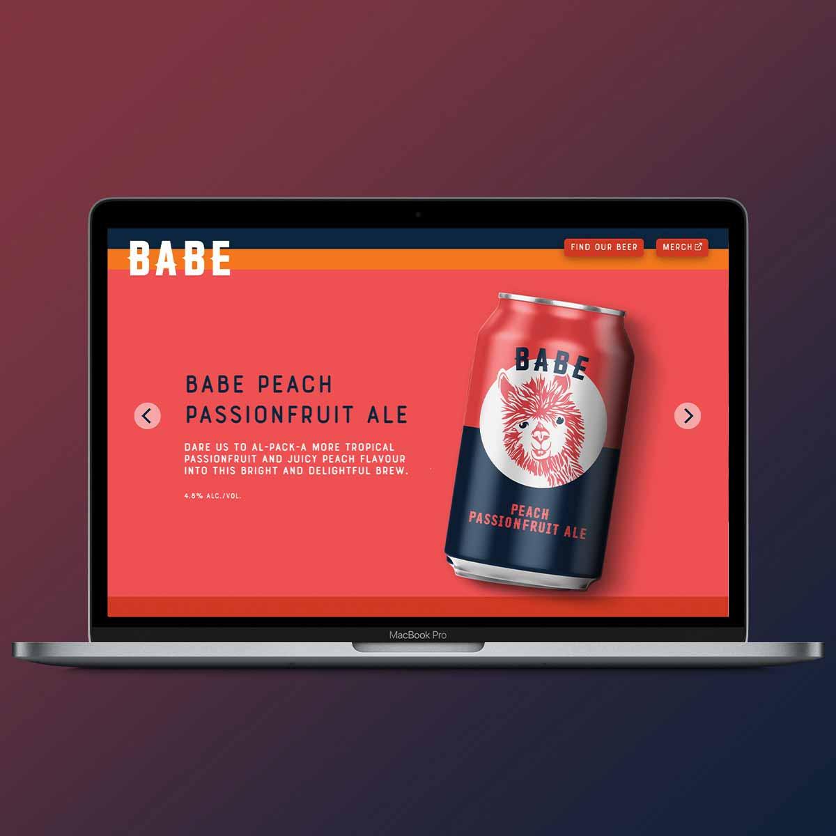 Babe Brewing Microsite gallery image 1